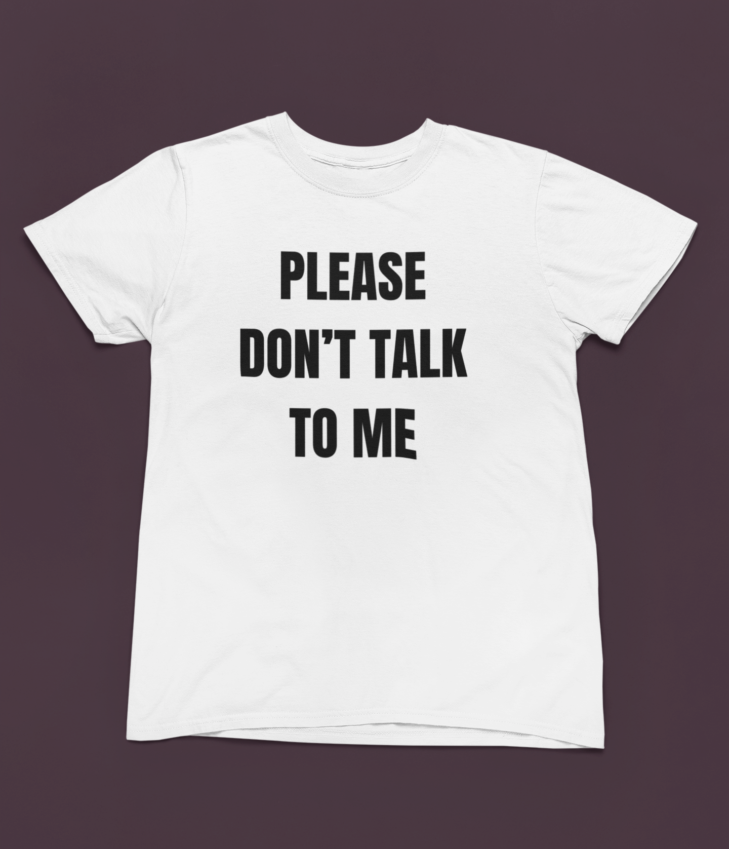 Please Don't Talk To Me